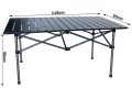 Сгъваема рибарска маса за балкони, къмпинг и тераси 118 x 55 см, снимка 6