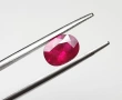 Изключителен естествен рубин от Мианмар 1,52 карата! Сертификат!, снимка 10