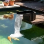 Нов Градински водопад за езеро 20 см преливник UV устойчив лесен монтаж, снимка 8