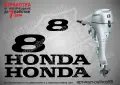 HONDA след 2008 извънбордови двигател стикери 2 4 5 9.9 10 15 20 hp , снимка 5