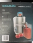 СОКОИЗСТИСКВАЧКА ЗА ПЛОДОВЕ CECOTEC JUICE&FRESH 400 TITAN WHITE
, снимка 5
