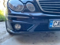 Предна Броня amg w211 черна, готова за монтаж, снимка 4