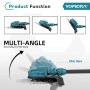 YOFIDRA 10-инчова електрическа косачка за трева 6000W 58000 об/мин,, снимка 7