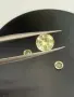 Комплект 3 естествени цитрина – общо 2,15 ct – кръгъл брилянтен, снимка 10