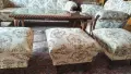 Продавам холна гарнитура от масивно дърво в комплект с 2бр. маси и шкафче, снимка 6
