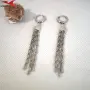 Обеци с платинено покритие 211238, снимка 1