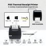 Термален фискален принтер vretti – 80mm , ESC/POS USB/Serial/LAN, Високоскоростен 300 mm/s, снимка 9