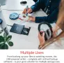 Чисто Ново Запечатано Външно записващо устройство Verbatim Slimline CD/DVD Writer (USB 2.0, черно) , снимка 5