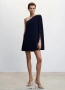 Mango navy dress , size S , снимка 1