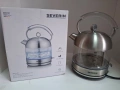 Severin WK3459 Ретро стъклена кана, 1.7л, 2400W, снимка 1