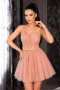 Дамска Рокля От Тюл И Цветчета 👗 - Различни Цветове Код Aura66, снимка 1