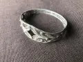 стара сребърна гривна, снимка 4