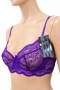 Hunkemöller лилав дантелен сутиен 70D, снимка 2