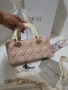 Dior D-Joy Дамска Розова Чанта От Агнешка Кожа Код Brand Luxury Fashion5, снимка 4