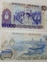 АРЖЕНТИНА БАНКНОТИ 10,000-5,000-1,000 ПЕСОС , снимка 4