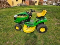 ТРАКТОРНА КОСАЧКА JOHN DEERE, КАТО НОВА 140.МОТО ЧАСА, снимка 18