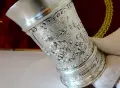 Калаена чаша с колоритни селски сцени. , снимка 5