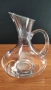 Два големи кристални декантера на Бохемия нови, снимка 5