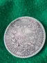Сребърна монета 5 франка Франция 1848 година 22178, снимка 1
