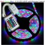 Лента с RGB LED диоди и дистанционно управление 5 метра, подходяща за кухненско осветление, снимка 2