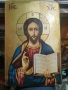 Икона от Рилската обител Исус Пантократор, снимка 1