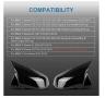 M-Style капаци за огледала BMW F20 F30 F32 F36 F22 F23 – черен гланц ABS , снимка 5