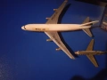  Ретро метален самолет Boeing 747 MEGA AIR – Колекционерски модел, снимка 2