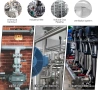 AIOMEST Цифров манометър, тестер за налягане на газ, полеви двигателен тестер за ОВК AI-189A , снимка 6