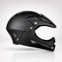 Кросова каска DOWNHILL Full Face, Матово черна, EN Сертификат, Размер S/M, снимка 7