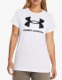 Оригинал! UNDER ARMOUR Sportstyle Logo Ss Tee White дамска тениска, снимка 1