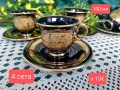 Черен порцелан сетове и ваза , снимка 1