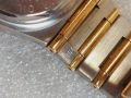 Дамски часовник Омега( Omega Constellation) злато 18к и стомана,механизъм кварц, снимка 7