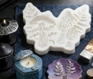 гъба гъби папрат листа дъб силикоов молд форма фондан шоколад гипс декор, снимка 1