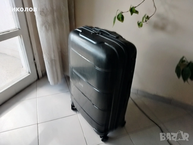 Куфар 4бр усилени колелца "олекотен 3кг" 60/40/22см  "CHECK.IN" "10€"+Доставка!, снимка 6 - Куфари - 55036163