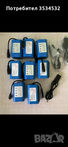 Батерий за лодка за захранка 7.4v 12 000mAh, снимка 2 - Такъми - 53996477