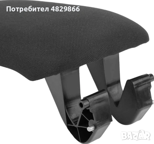 Капак за Подлакътник Audi A3 8P 2004-2012, Черен, Плат,, снимка 7 - Части - 54619278