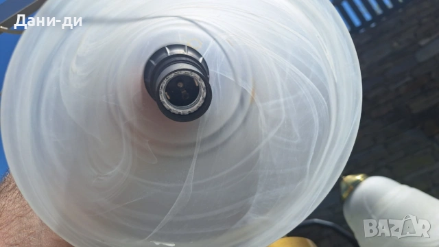 Старинни месингови  (бронзови) полилеи, абажури, снимка 12 - Антикварни и старинни предмети - 54320340