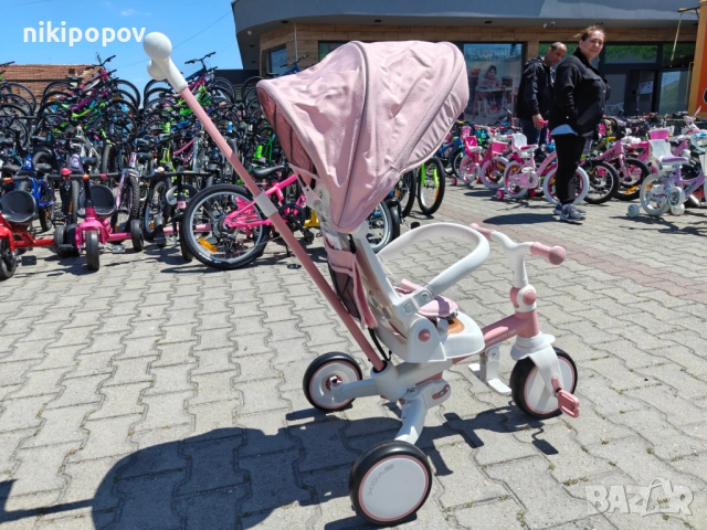 BYOX Детска триколка COMPACTO 4в1 розов, снимка 9 - Други - 54645910