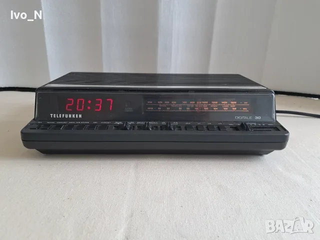 Ретро радио часовник Telefunken digitale 30.