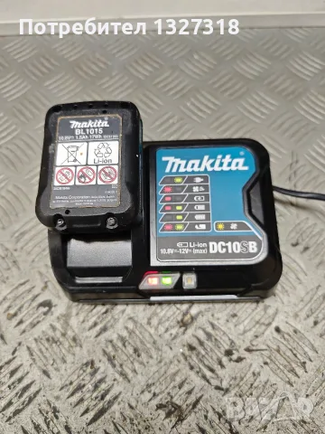 Зарядно и батерия макита.
