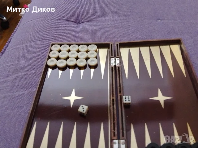 Малка табла №2 220х220мм отворена от соца и втора#3 тъмна, снимка 13 - Шах и табла - 32333701
