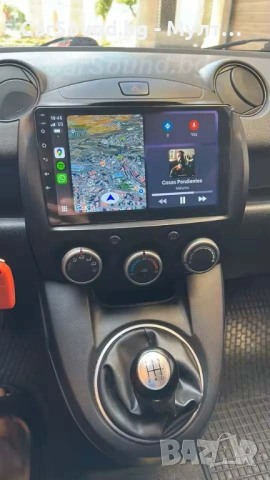 Mazda 2 (2007-2014) 9" Android Мултимедия Навигация CarPlay Android Auto - Мазда 2, снимка 2 - Аксесоари и консумативи - 54590023