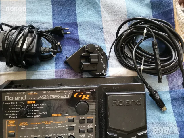 Roland gr20 +GK3 +midi cabel-  синтезатор за китара-НАМАЛЕНИЕ , снимка 8 - Китари - 55259507