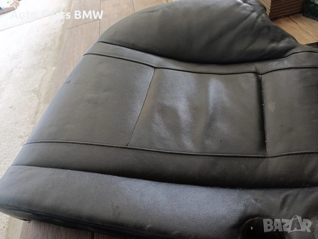 Задна седалка BMW E65 E66 Черна кожена седалка БМВ Е65 Е66 с подгрев, снимка 6 - Части - 53102917