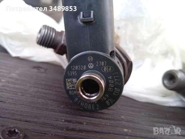 Комплект дюзи за Ауди А4б8 2.0 ТДИ 177кс, снимка 2 - Части - 54167611