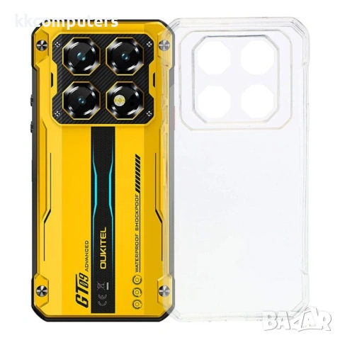 Мек TPU калъф за Oukitel WP60 с протектор и защита при изпускане – 2 цвята, снимка 3 - Калъфи, кейсове - 54517850