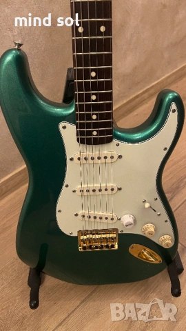 Фендер Fender stratocaster Japan left hand neck Custom pickups, снимка 5 - Китари - 54051139