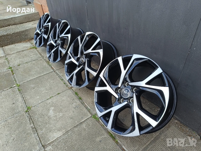 ОРИГИНАЛНИ джанти 18 ' цола 5x114,3 TOYOTA / ТОЙОТА ЕТ50 7J + датчици, снимка 4 - Гуми и джанти - 54783005