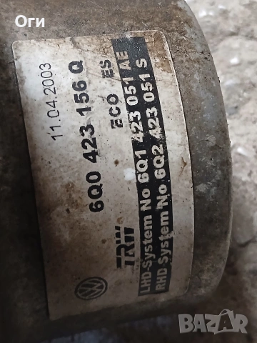 Електрическа хидравлична помпа за Фабия , Ибиза , Кордоба и Поло 01-06г. 6Q0 423 156 Q , снимка 2 - Части - 54125516