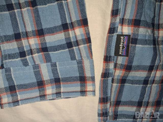 2 броя - Patagonia Capilene Cool Trail Long-Sleeve Shirt (L) и (S) мъжка блуза и риза, снимка 11 - Блузи - 35879403